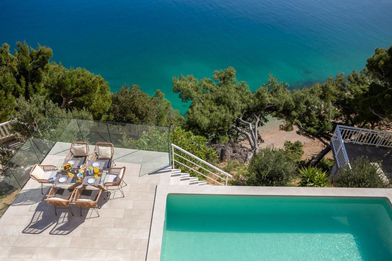 Beachfront Holiday Home - Private Heated Pool Mimice Esterno foto